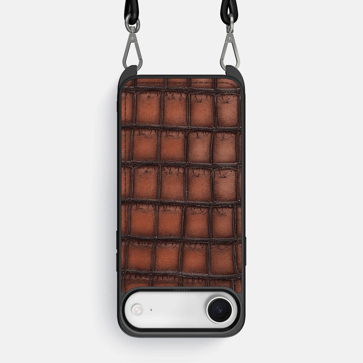 Crossbody Sport Case For iPhone 17 Air In Patina Alligator -1 | Baobab