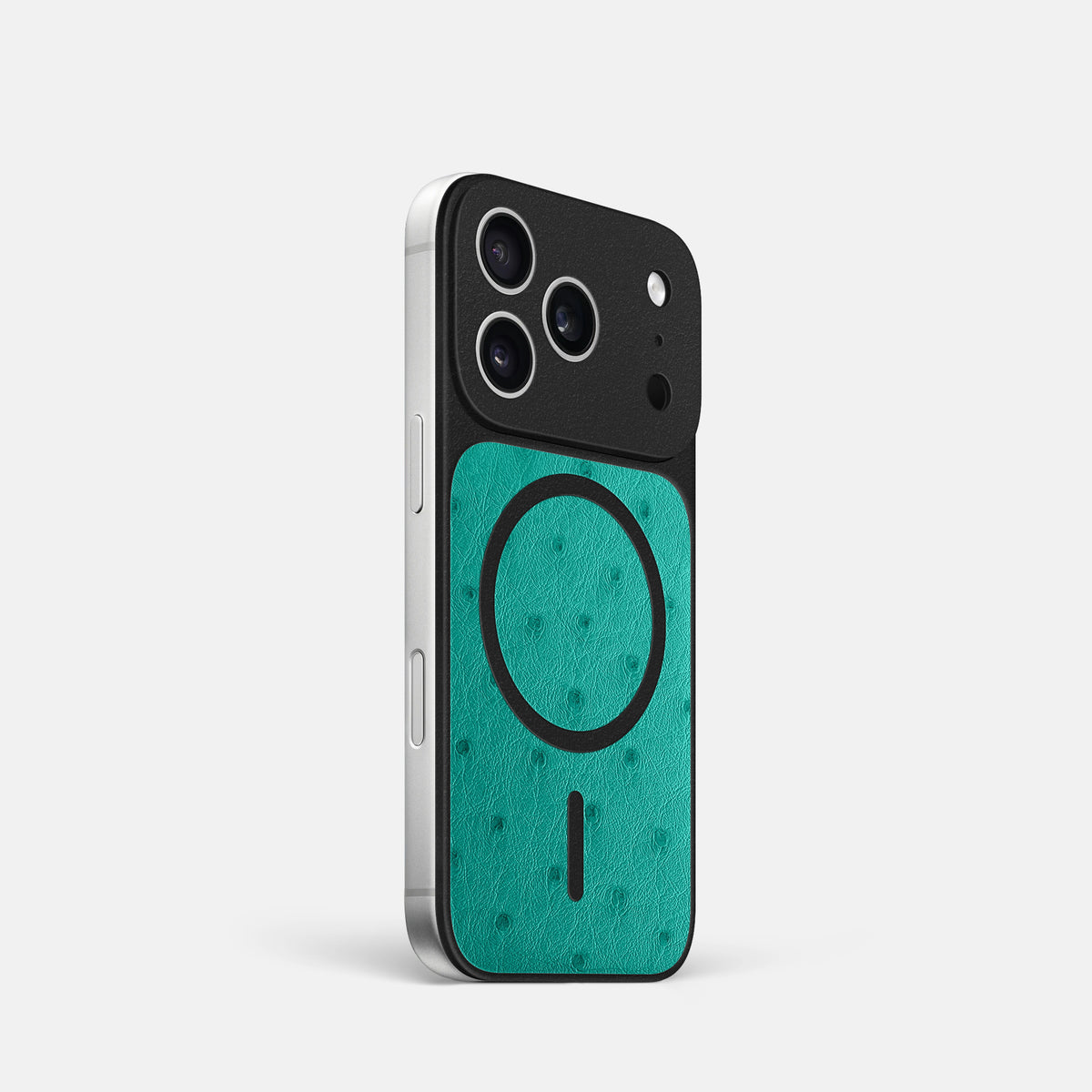MagSafe Mask For iPhone 17 Pro In Ostrich -2 | Turquoise