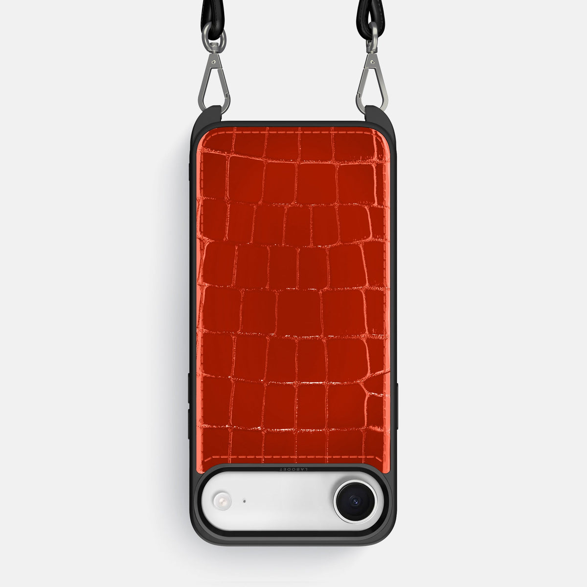 Crossbody Sport Case For iPhone 17 Air In Shiny Alligator