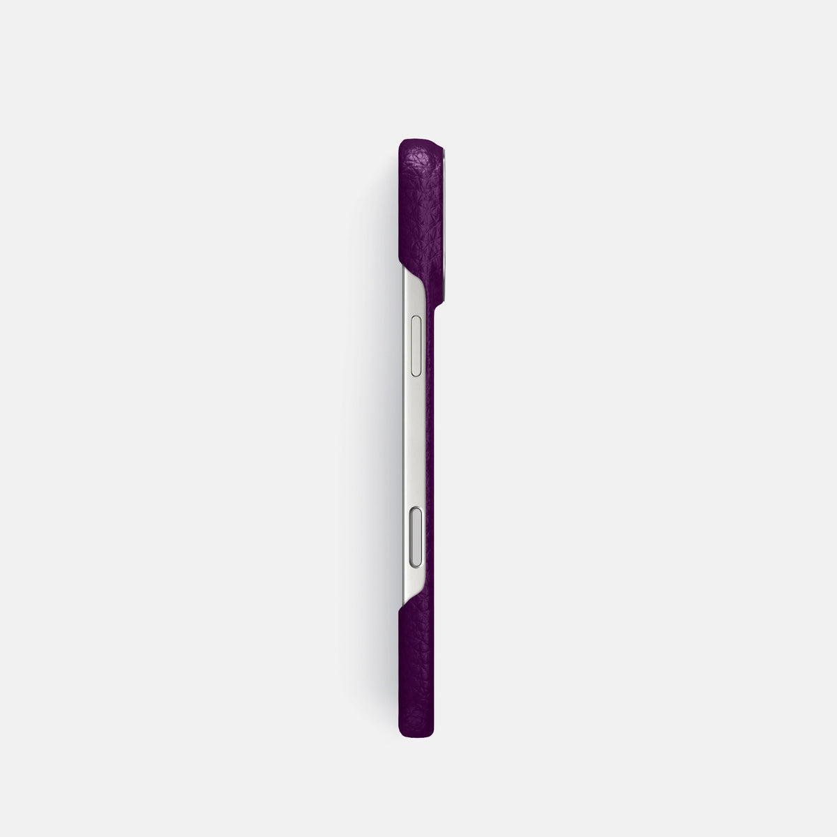Classic Case For iPhone 18 Pro In Calf -3 | Violet-Steel