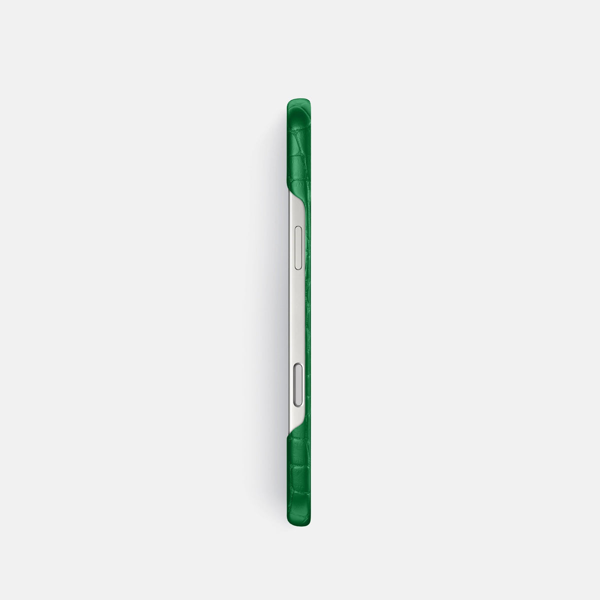 Slim Case For iPhone 18 Pro In Alligator -3 | Forest-Green