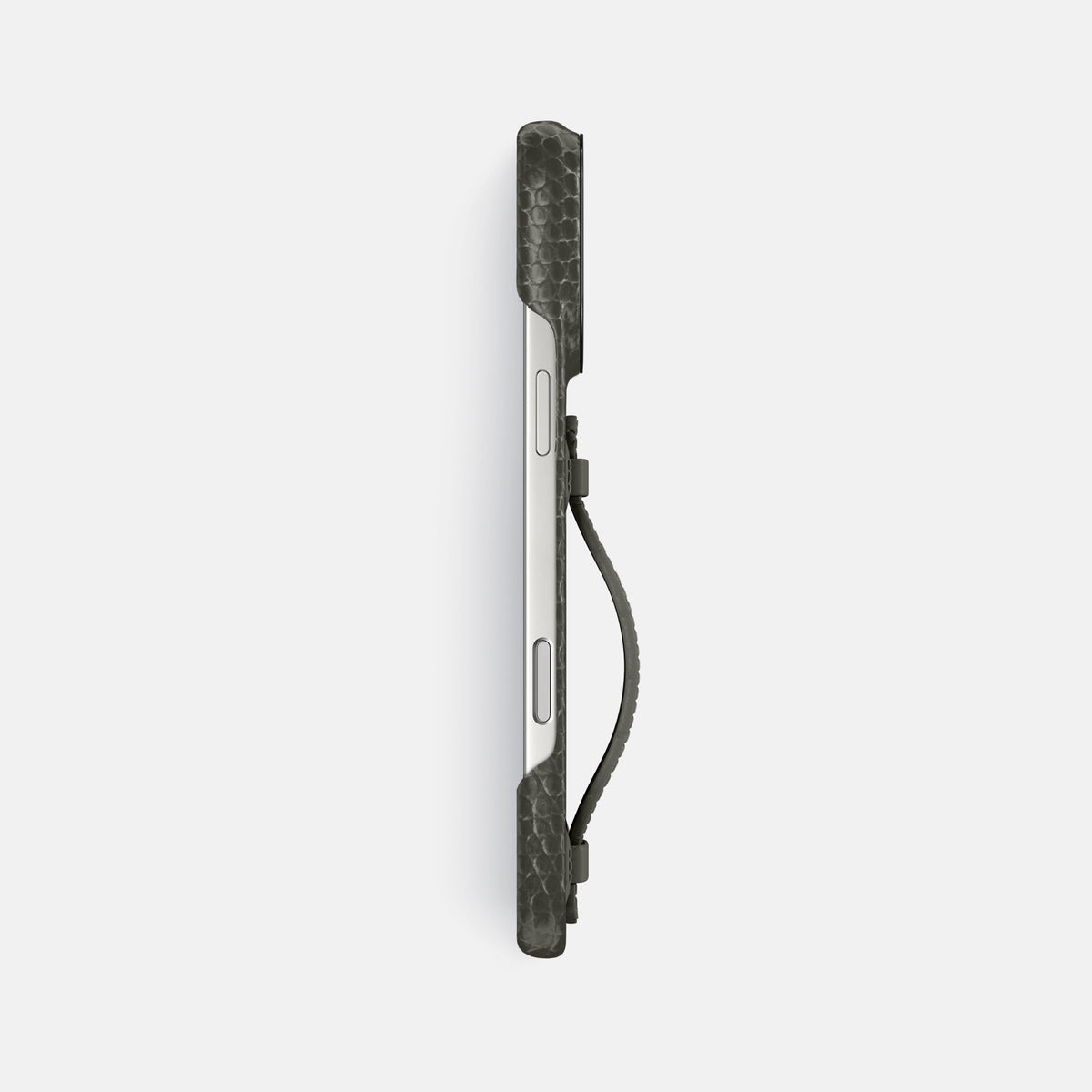 Center Handle For iPhone 17 Pro Max In Lizard -2 | Grey-Black