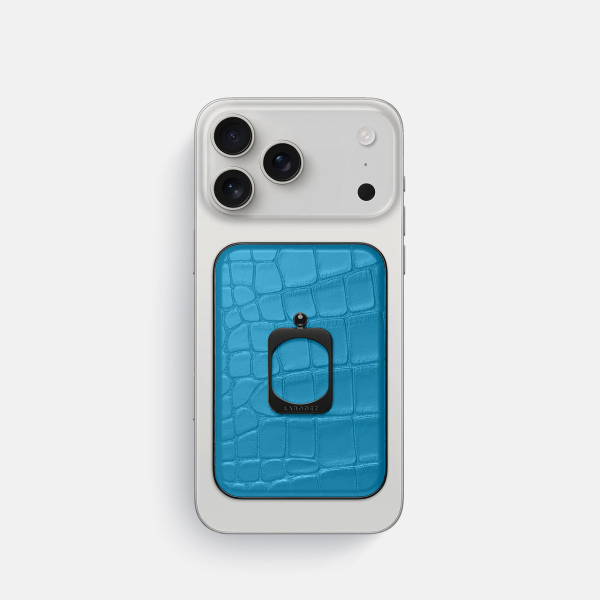 MagSafe Ring For iPhone 17 Pro In Alligator -1 | Curaçao-Blue-Black