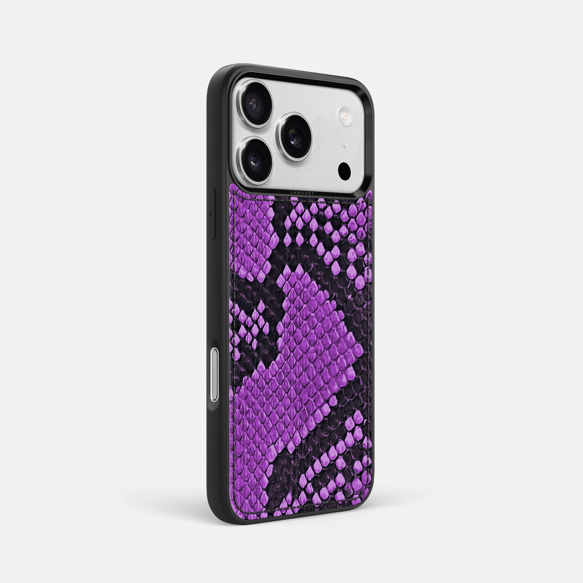 Sport Case For iPhone 18 Pro Max In Deluxe Python -2 | Purple