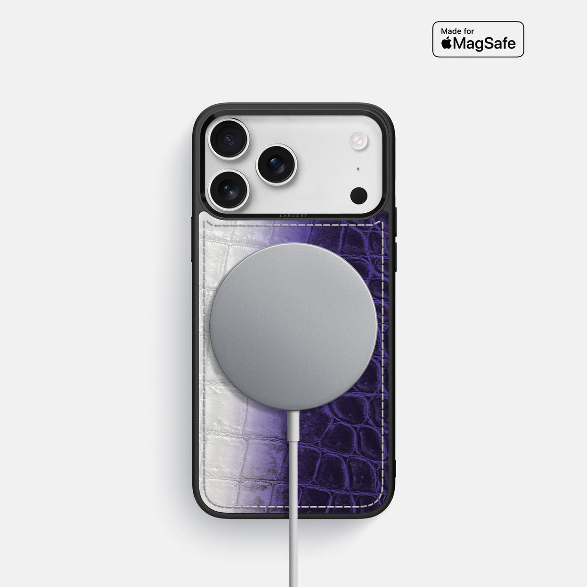 Sport Case For iPhone 18 Pro In Himalayan Crocodile -5 | Purple
