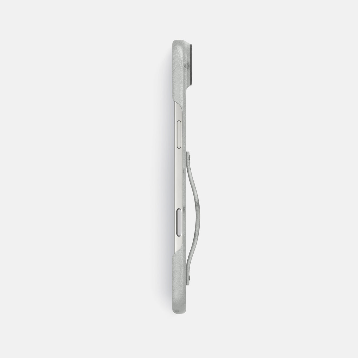 Finger Case For iPhone 17 Air In Ostrich -3 | White-Black