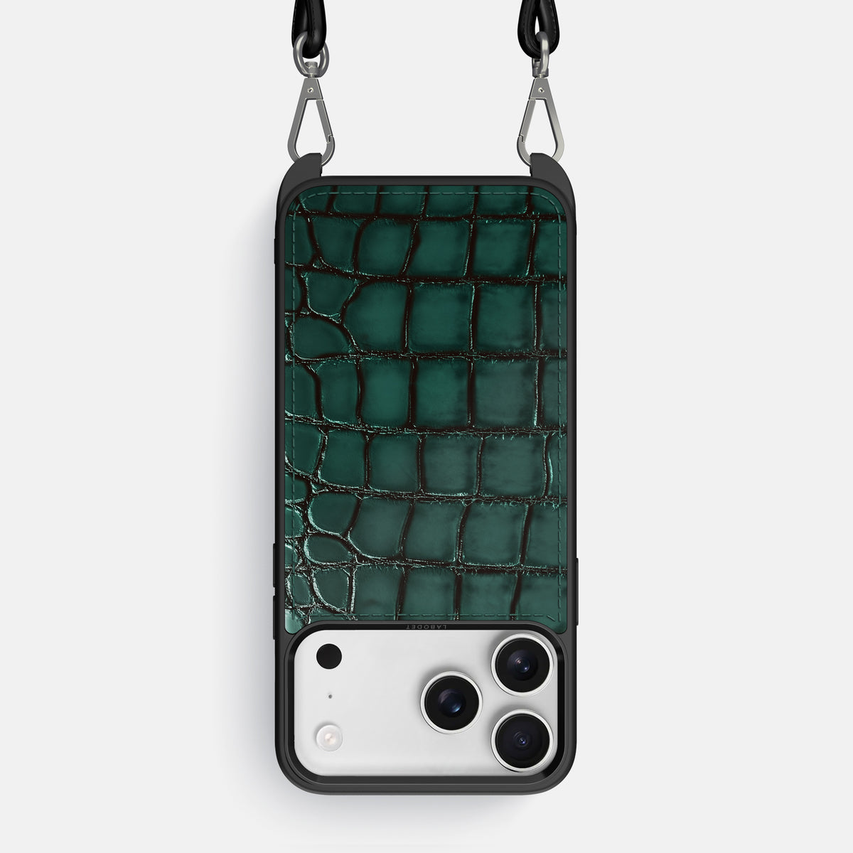 Crossbody Sport Case For iPhone 17 Pro Max In Patina Alligator -1 | Green