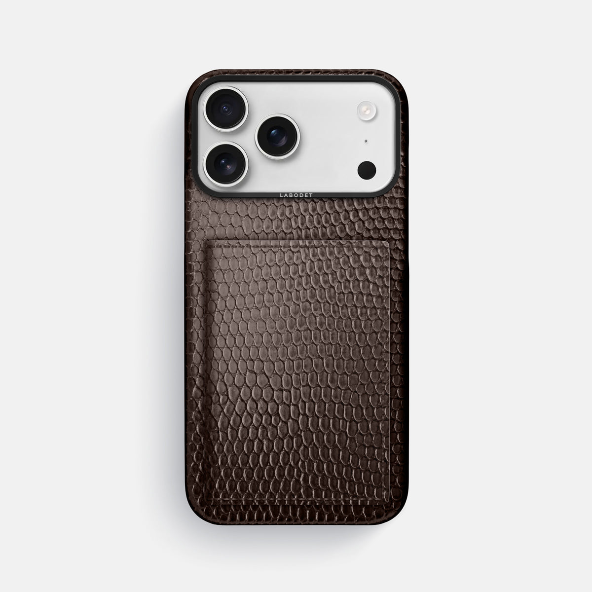 Bi-Fold Case For iPhone 17 Pro Max In Lizard -1 | Brown-Black