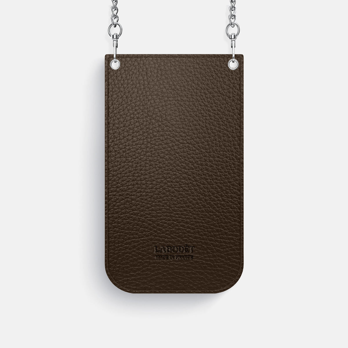 Crossbody Bag For iPhone 18 Pro In Patina Alligator -3 | Baobab-Steel