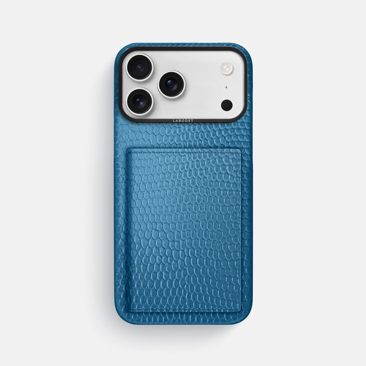 Bi-Fold Case For iPhone 18 Pro Max In Lizard -1 | Blue-Black