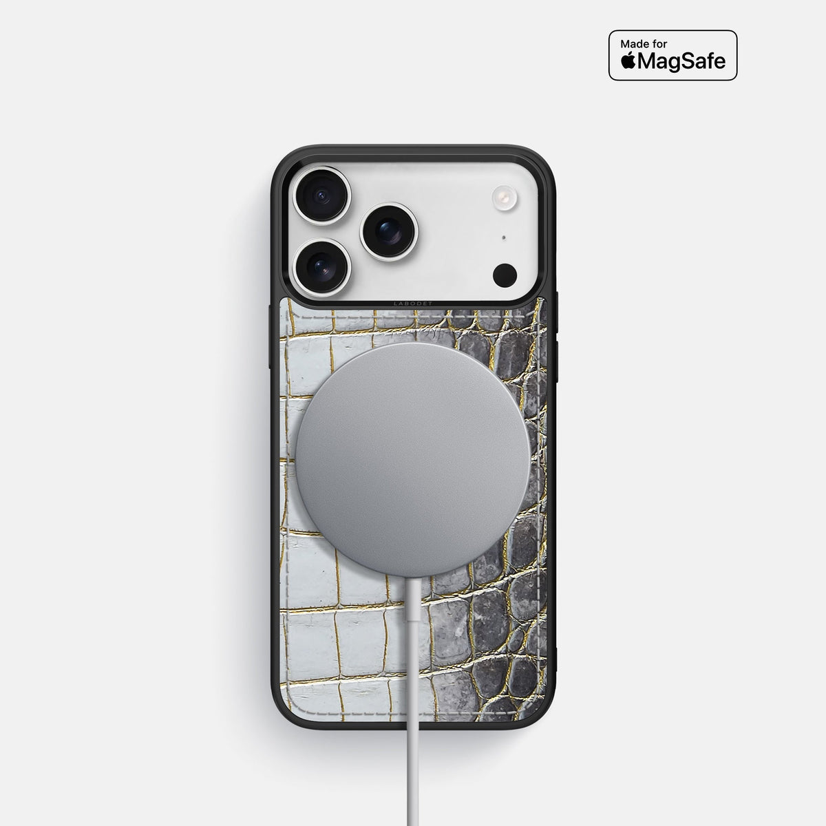 Sport Case For iPhone 18 Pro In Himalayan Crocodile -5 | Gold