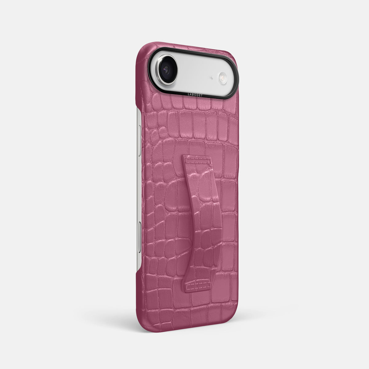 Finger Case For iPhone 17 Air In Alligator -2 | Pink-Lagoon-Black
