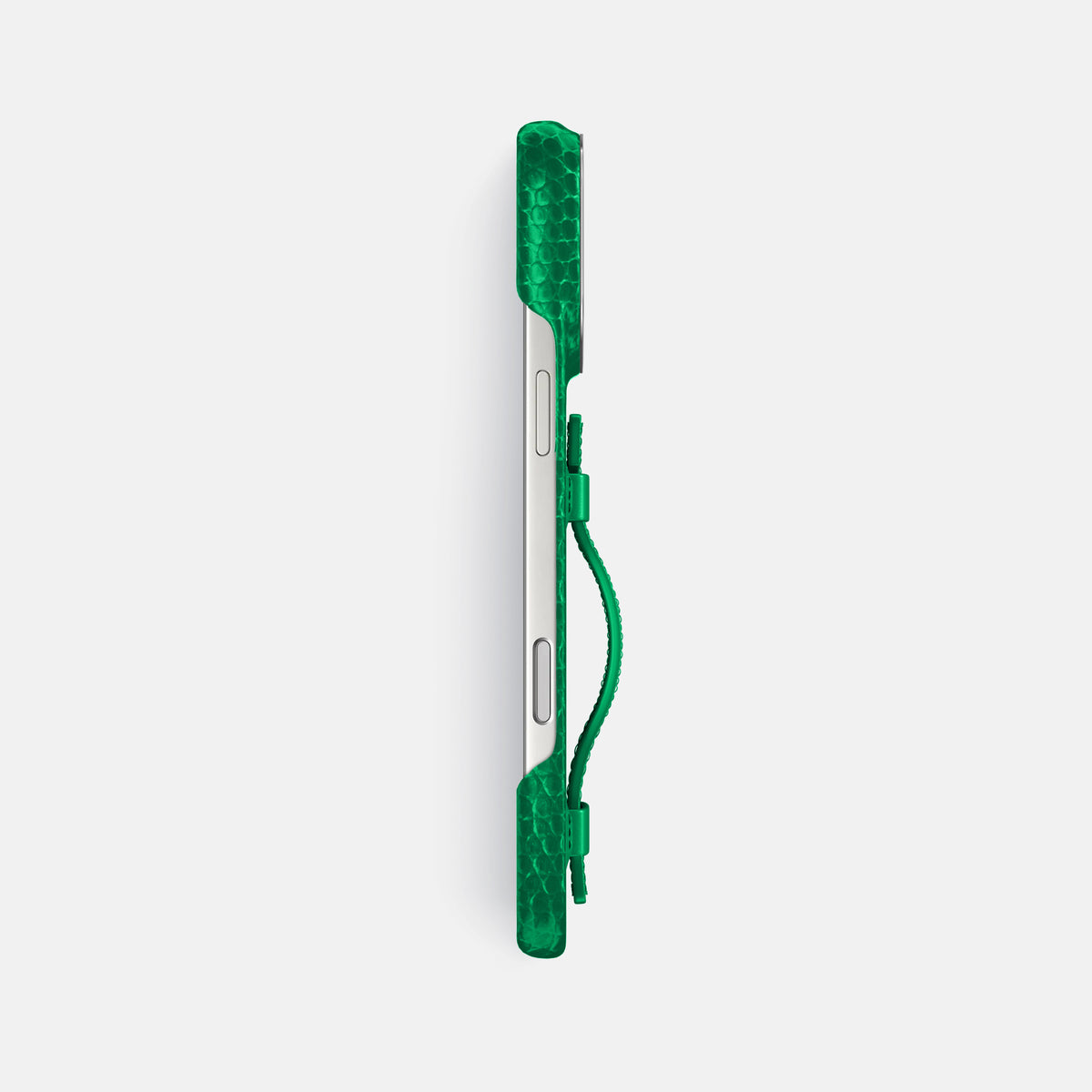 Handle Case For iPhone 17 Pro Max In Lizard -3 | Apple-Green-Steel