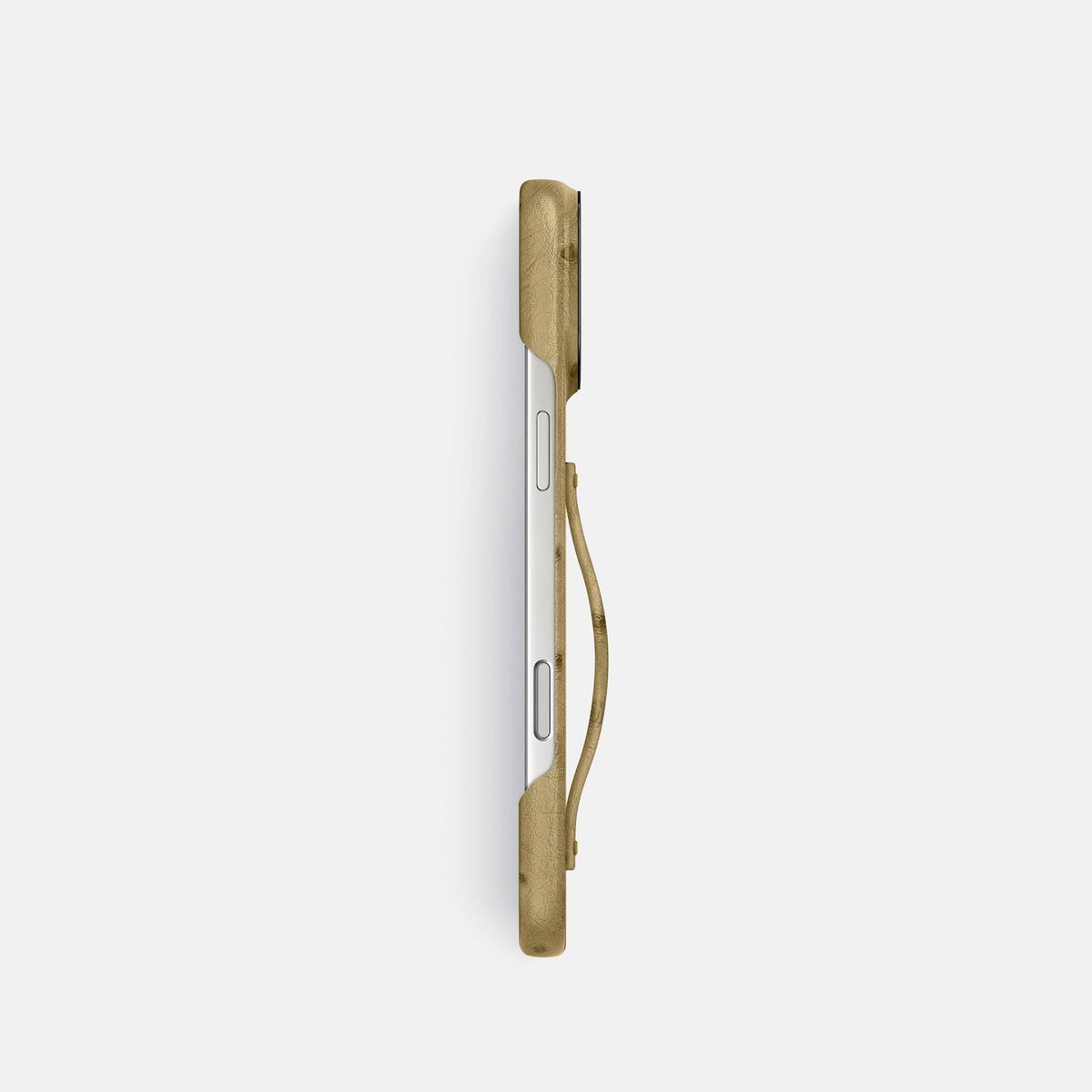 Finger Case For iPhone 18 Pro In Ostrich -3 | Desert-Sand-Black