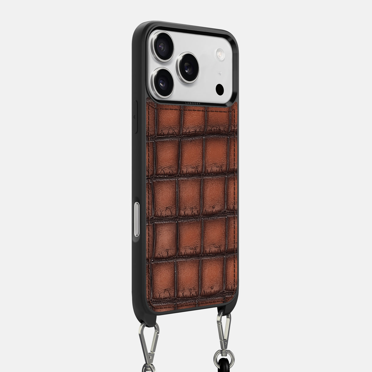 Crossbody Sport Case For iPhone 17 Pro Max In Patina Alligator -2 | Baobab