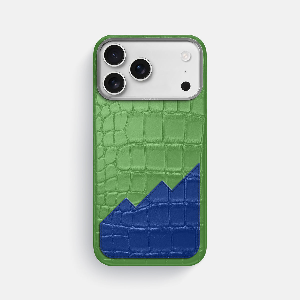 Classic Case With UpOnly For iPhone 17 Pro Max In Alligator -1 | Apple-Green-Steel