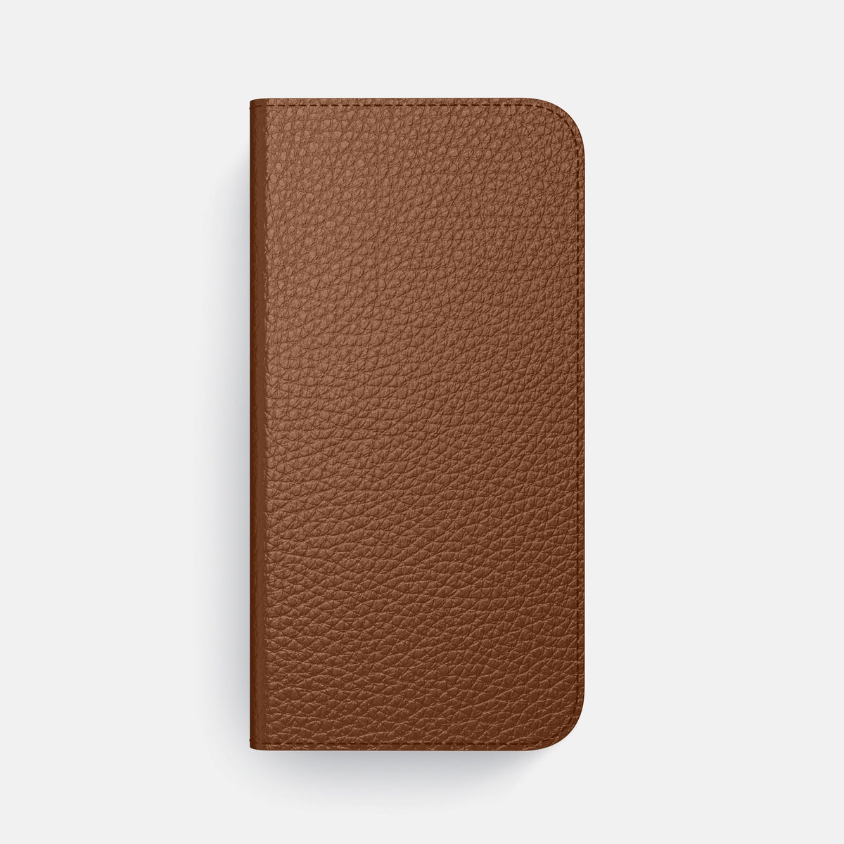 Folio Case For iPhone 18 Pro Max In Calf -4 | Caramel-Black