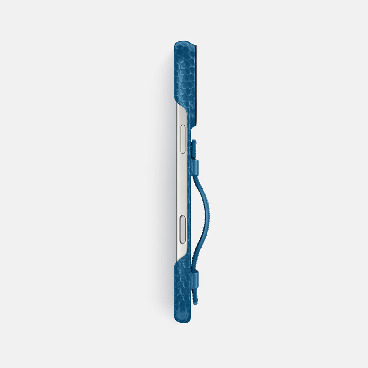 Handle Case For iPhone 17 Pro Max In Lizard -3 | Blue-Black
