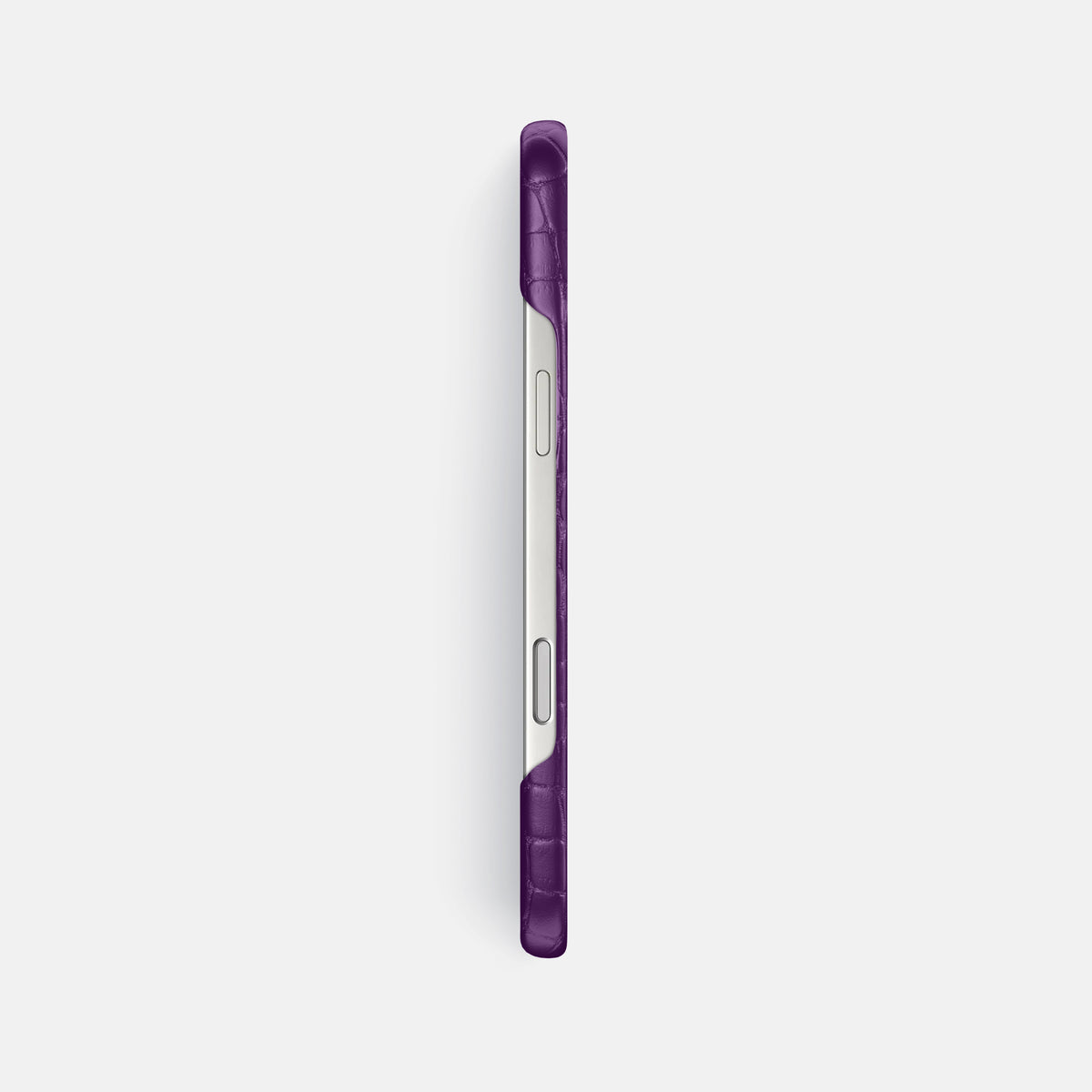 Slim Case For iPhone 17 Pro Max In Alligator -3 | Purple
