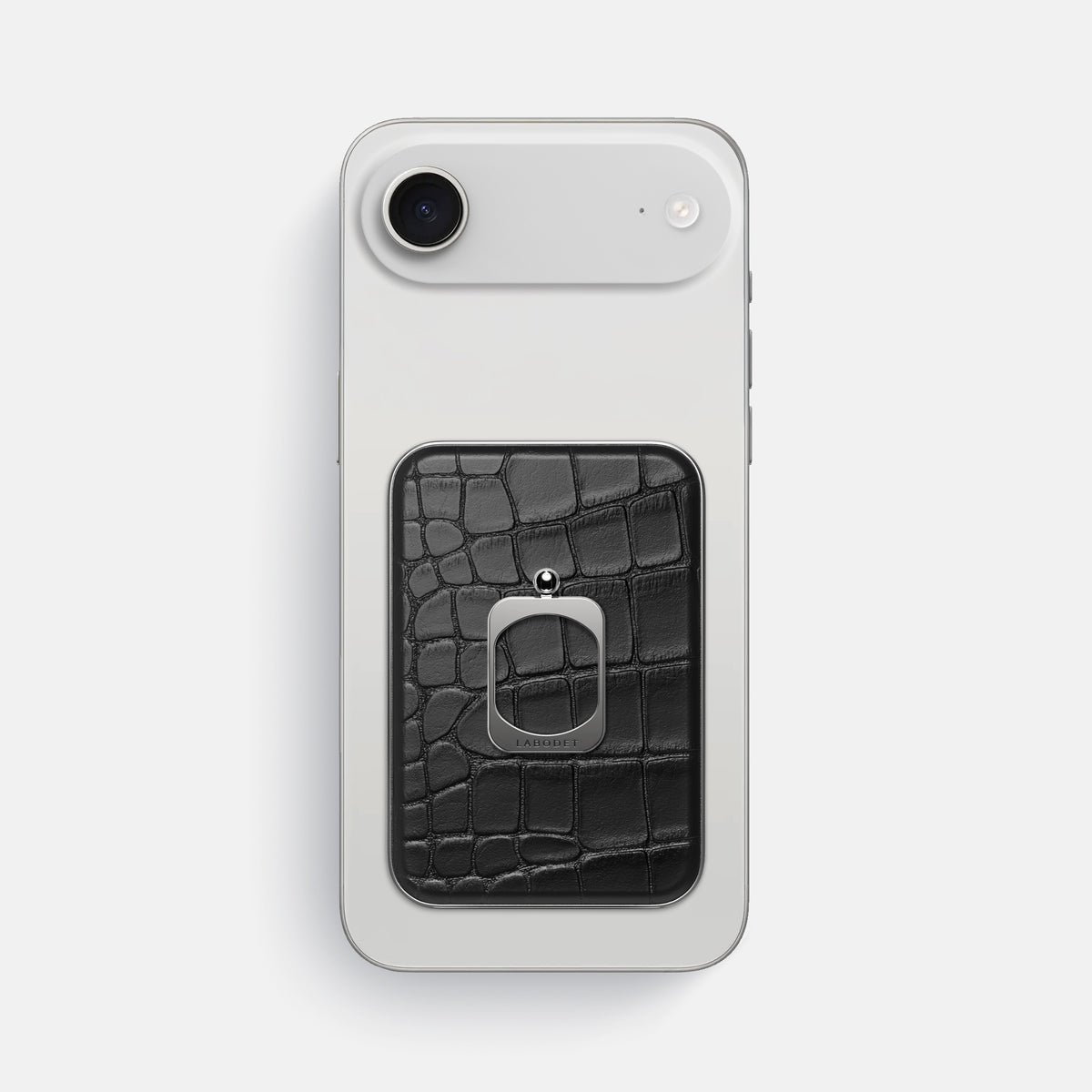 MagSafe Ring For iPhone 17 Air In Alligator -1 | Black-Steel