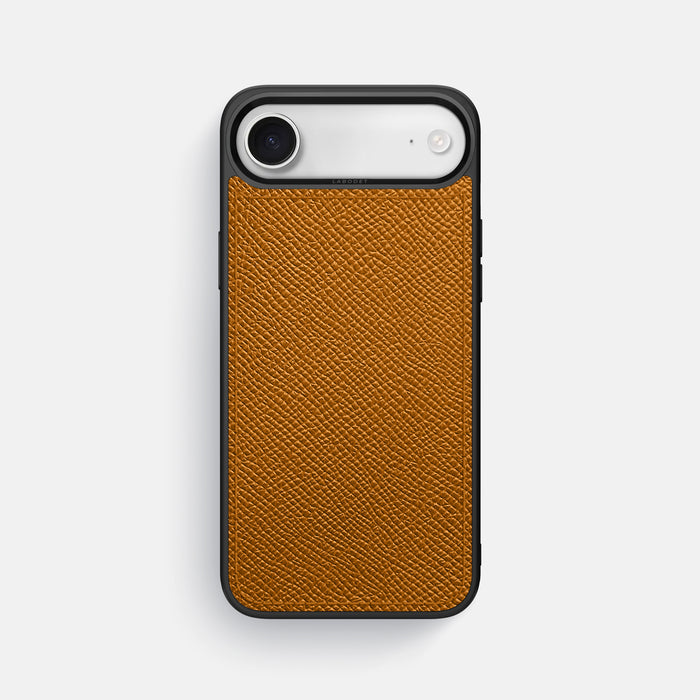 Sport Case For iPhone 17 Air In Epsom-Style Calf -1 | Whiskey