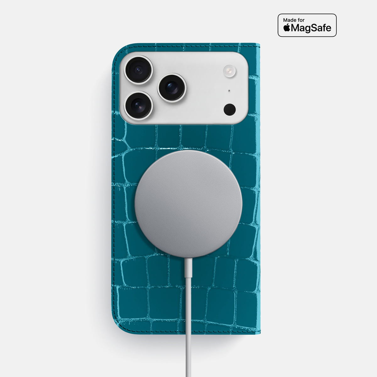 Folio Slim Case For iPhone 17 Pro Max In Shiny Alligator -3 | Curacao