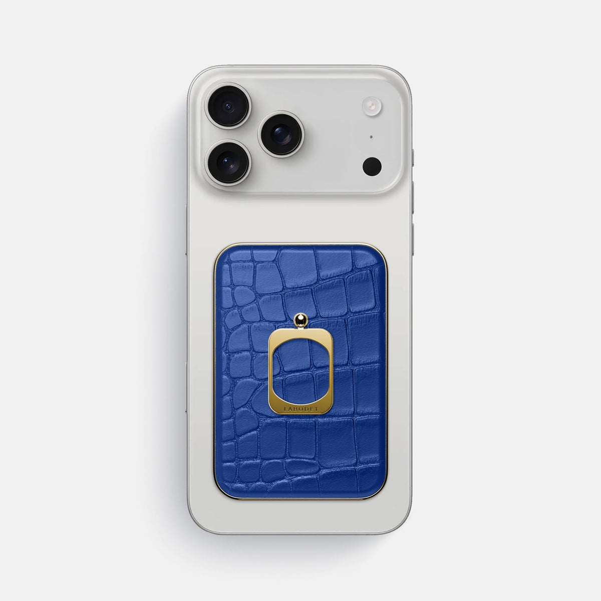 MagSafe Ring For iPhone 18 Pro Max In Alligator -1 | Royal-Blue-Gold