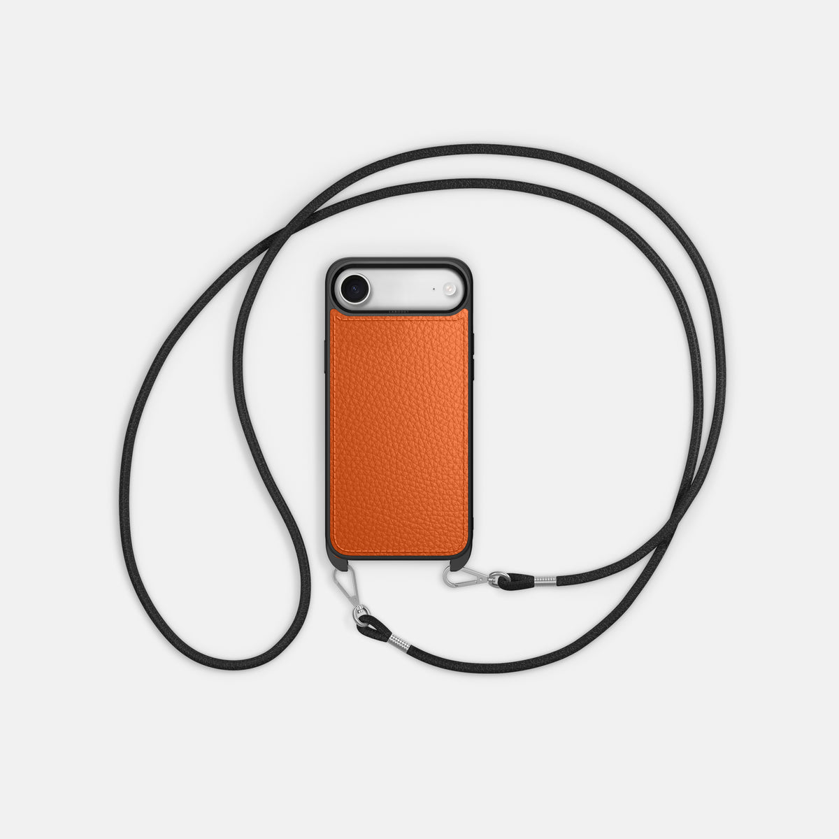 Crossbody Sport Case For iPhone 17 Air In Calf -5 | Orange