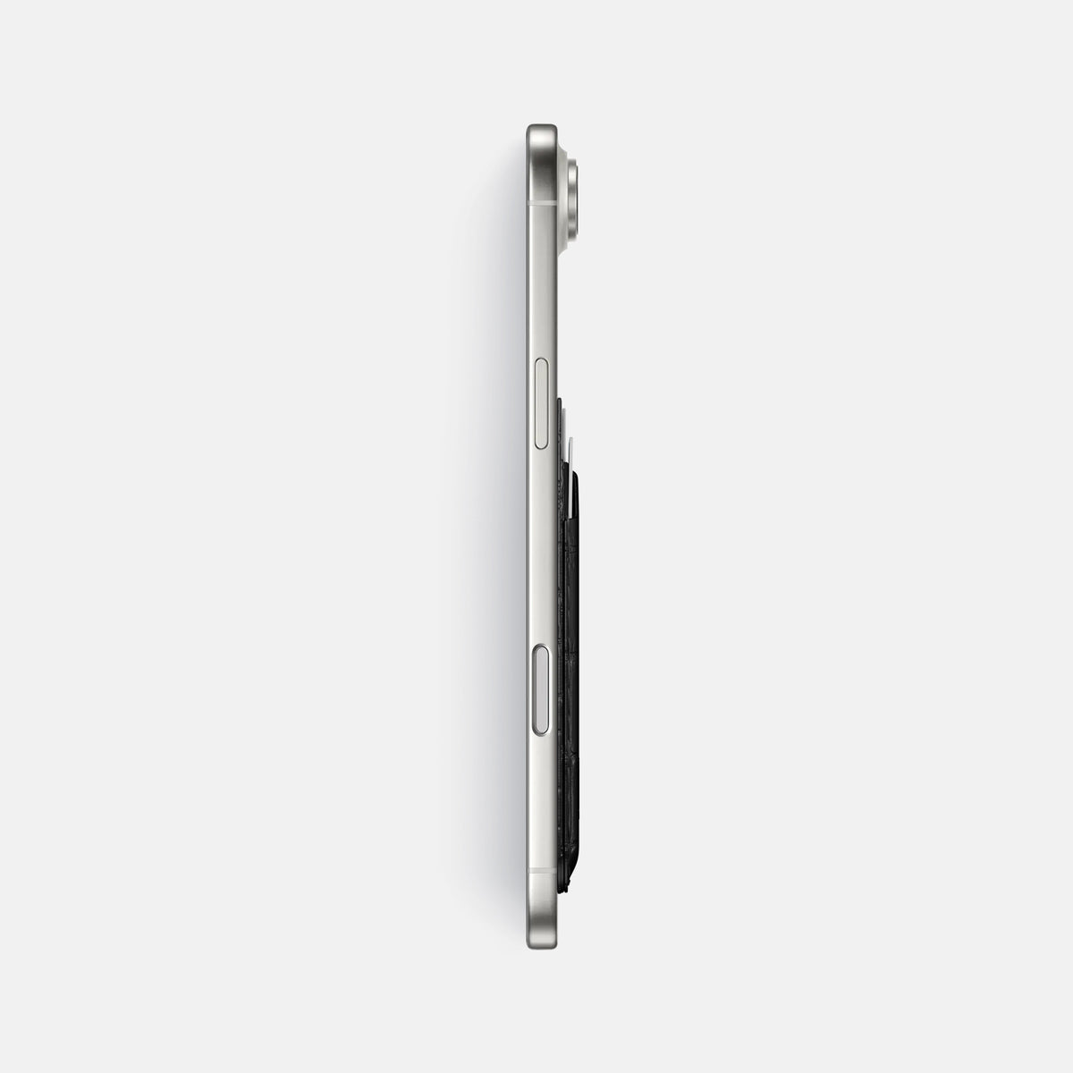 MagSafe Wallet For iPhone 17 Air In Alligator -3 | Black