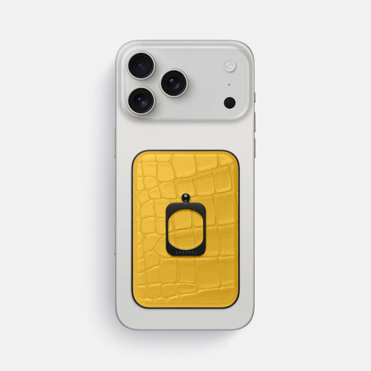 MagSafe Ring For iPhone 18 Pro Max In Alligator -1 | Yellow-Black