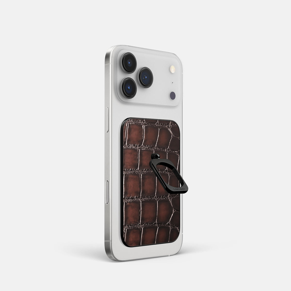 MagSafe Ring For iPhone 18 Pro In Patina Alligator -1 | Havana-Brown-Black