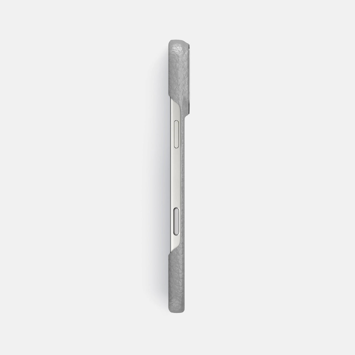 Classic Case For iPhone 18 Pro Max In Calf -3 | Nuage-Steel