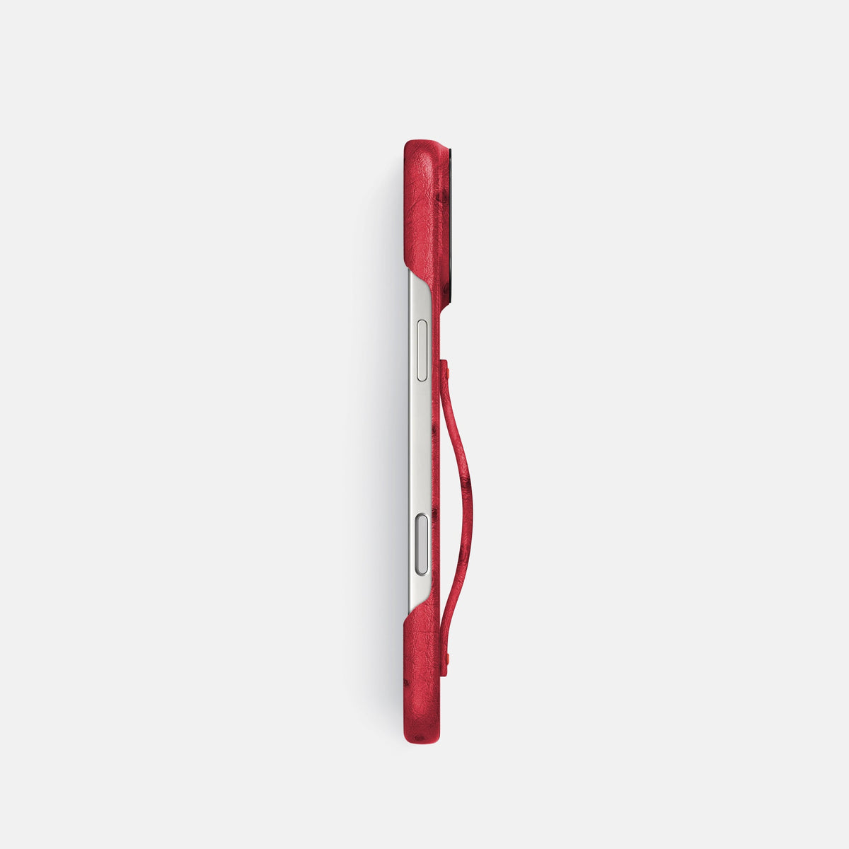 Finger Case For iPhone 18 Pro In Ostrich -3 | Red-Black