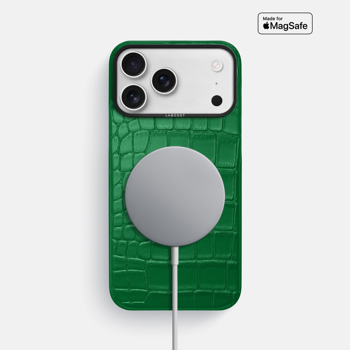 Classic Case For iPhone 18 Pro Max In Alligator -5 | Forest-Green-Black