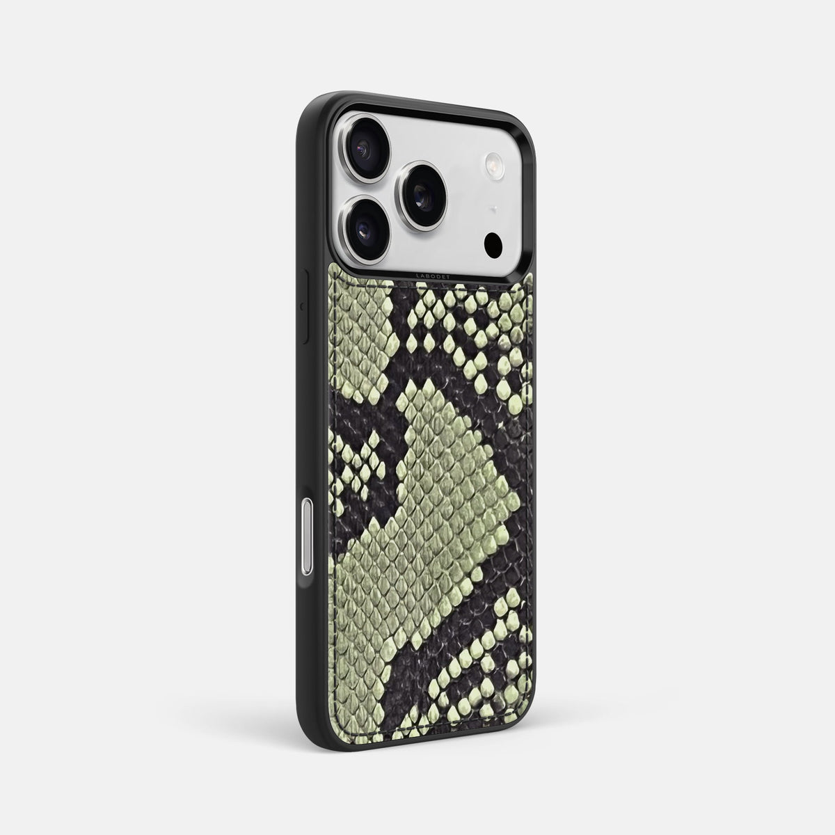 Sport Case For iPhone 18 Pro Max In Deluxe Python -2 | Army-Green