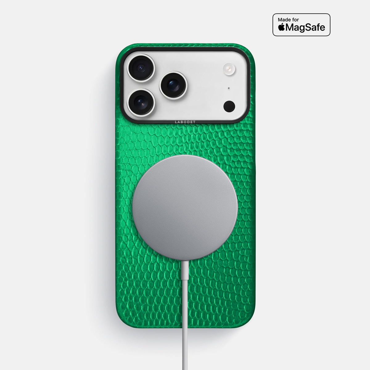 Classic Case For iPhone 18 Pro Max In Lizard -5 | Apple-Green-Black