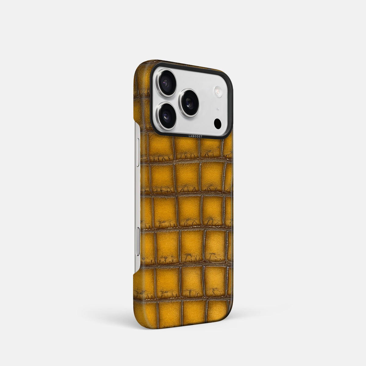 Classic Case For iPhone 17 Pro In Patina Alligator -2 | Sydney-Black