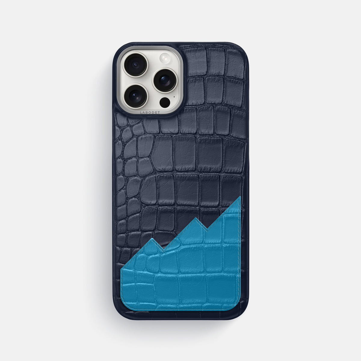 Classic Case With UpOnly For iPhone 16 Pro Max In Alligator -1 | Navy-Blue-Steel