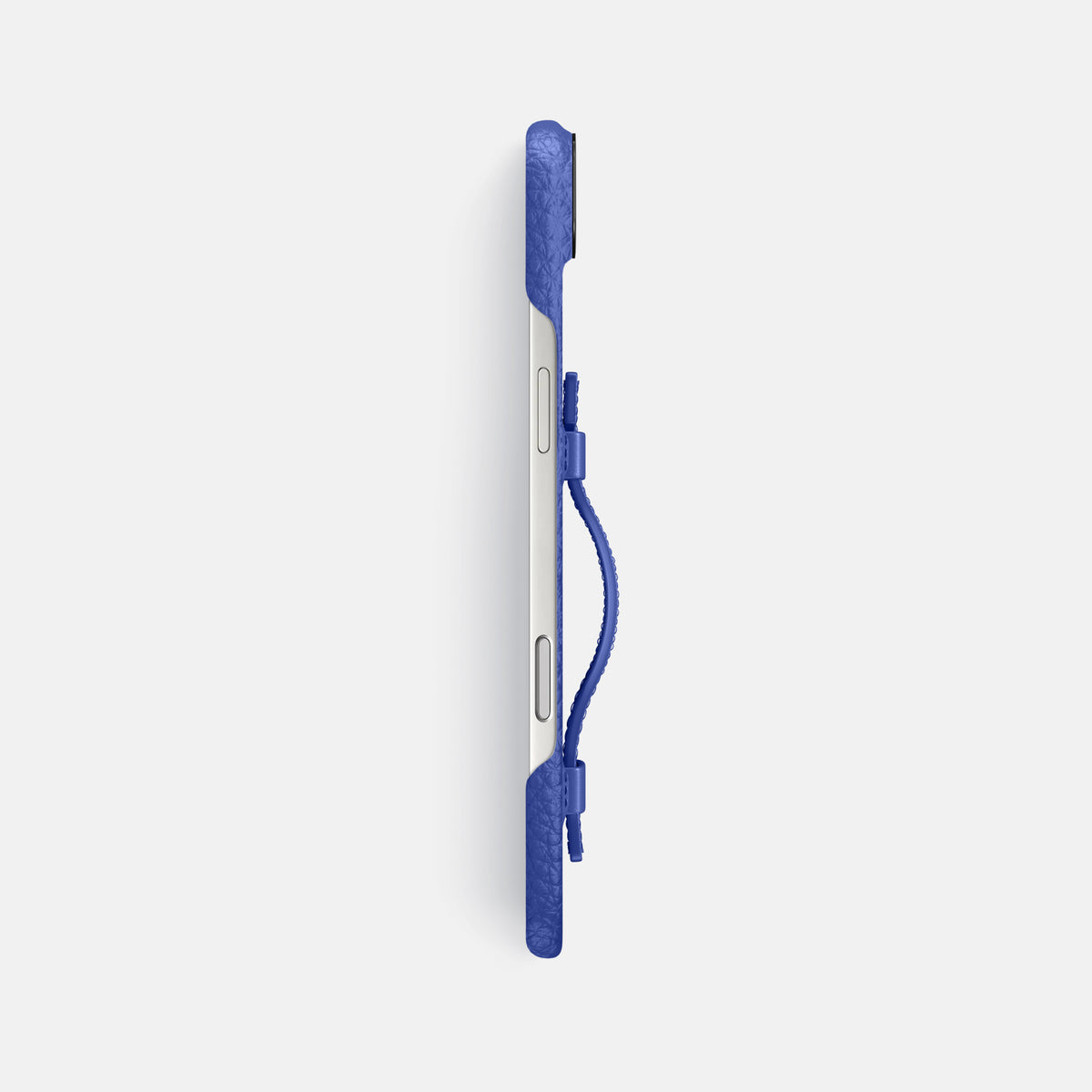 Handle Case For iPhone 17 Air In Calf -3 | Royal-Blue-Black