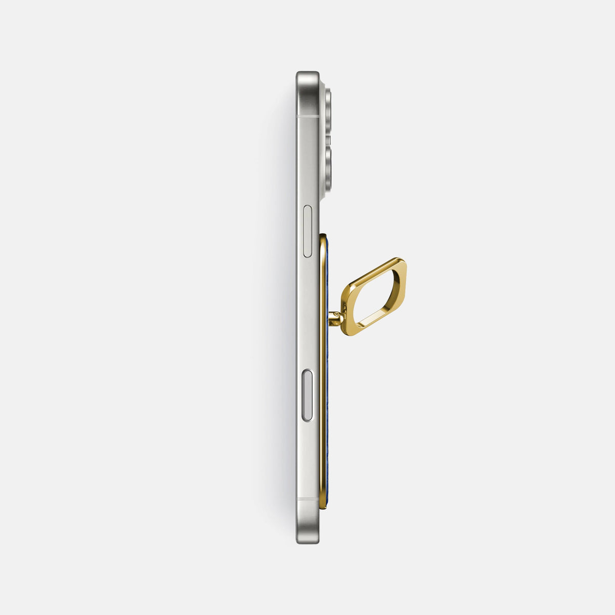 MagSafe Ring For iPhone 18 Pro Max In Alligator -3 | Royal-Blue-Gold