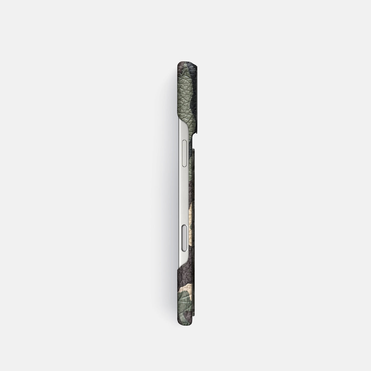Classic Case With Carbon Dragon For iPhone 17 Pro In Calf -3 | Camouflage-Black