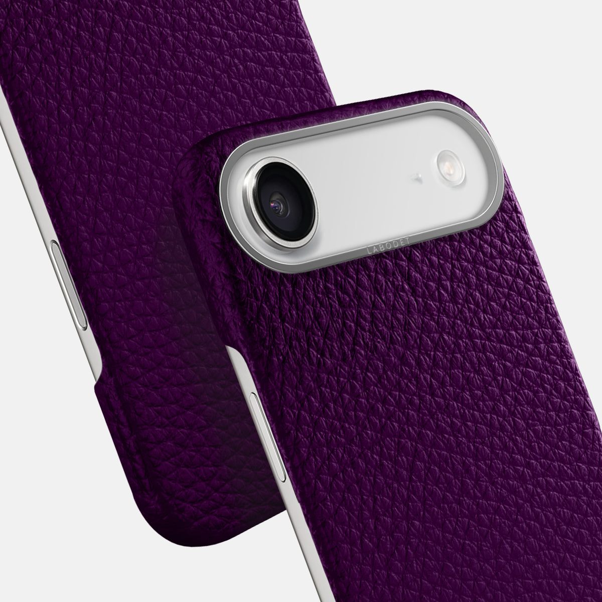 Classic Case For iPhone 17 Air In Calf -6 | Violet-Steel