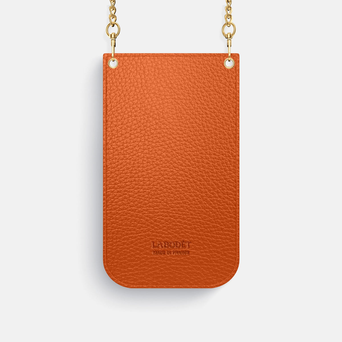 Crossbody Bag For iPhone 18 Pro In Calf -3 | Bordeaux-Gold