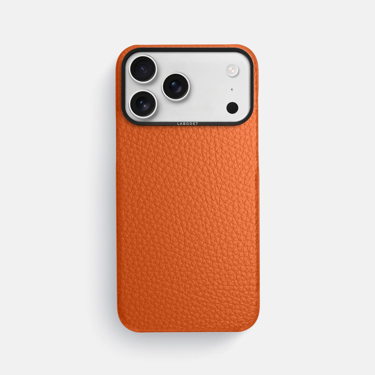 Classic Case For iPhone 18 Pro Max In Calf -1 | Orange-Black