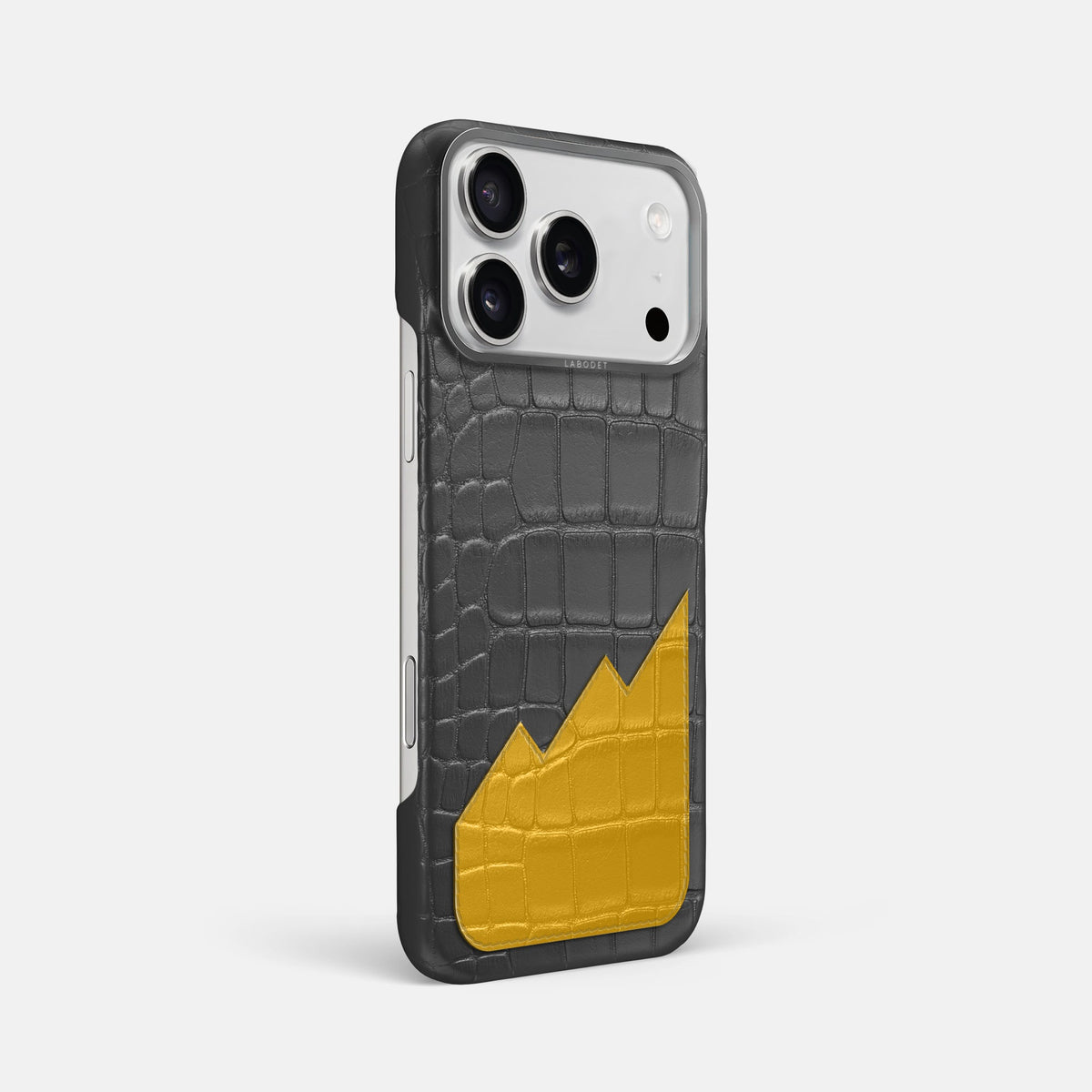 Classic Case With UpOnly For iPhone 18 Pro Max In Alligator -2 | Grey-Steel