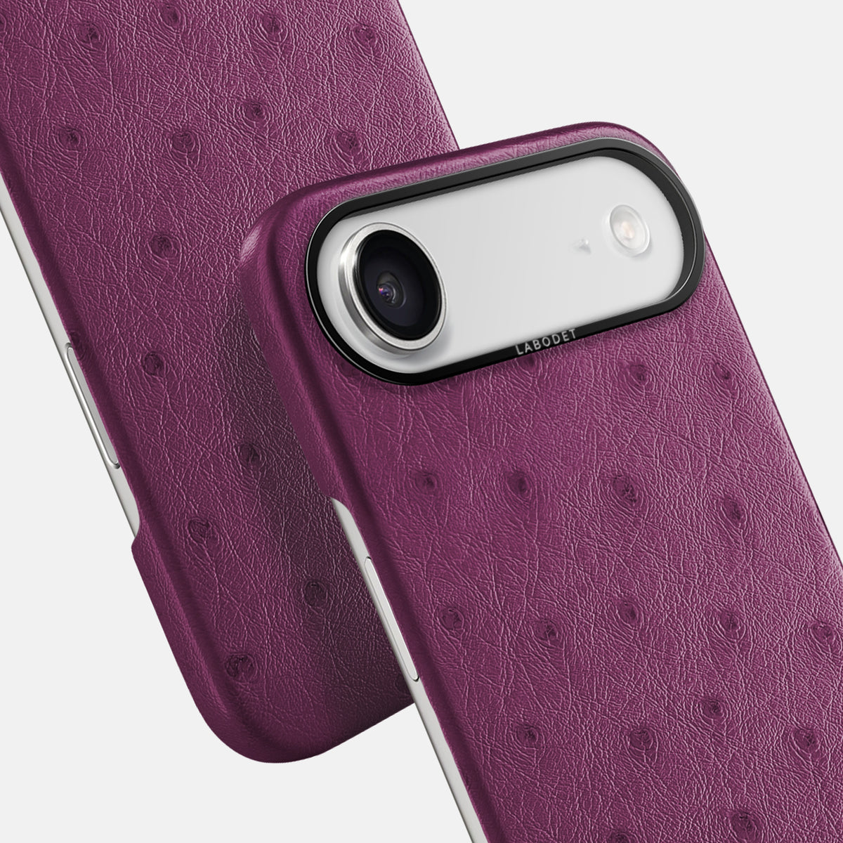 Classic Case For iPhone 17 Air In Ostrich -6 | Purple-Black