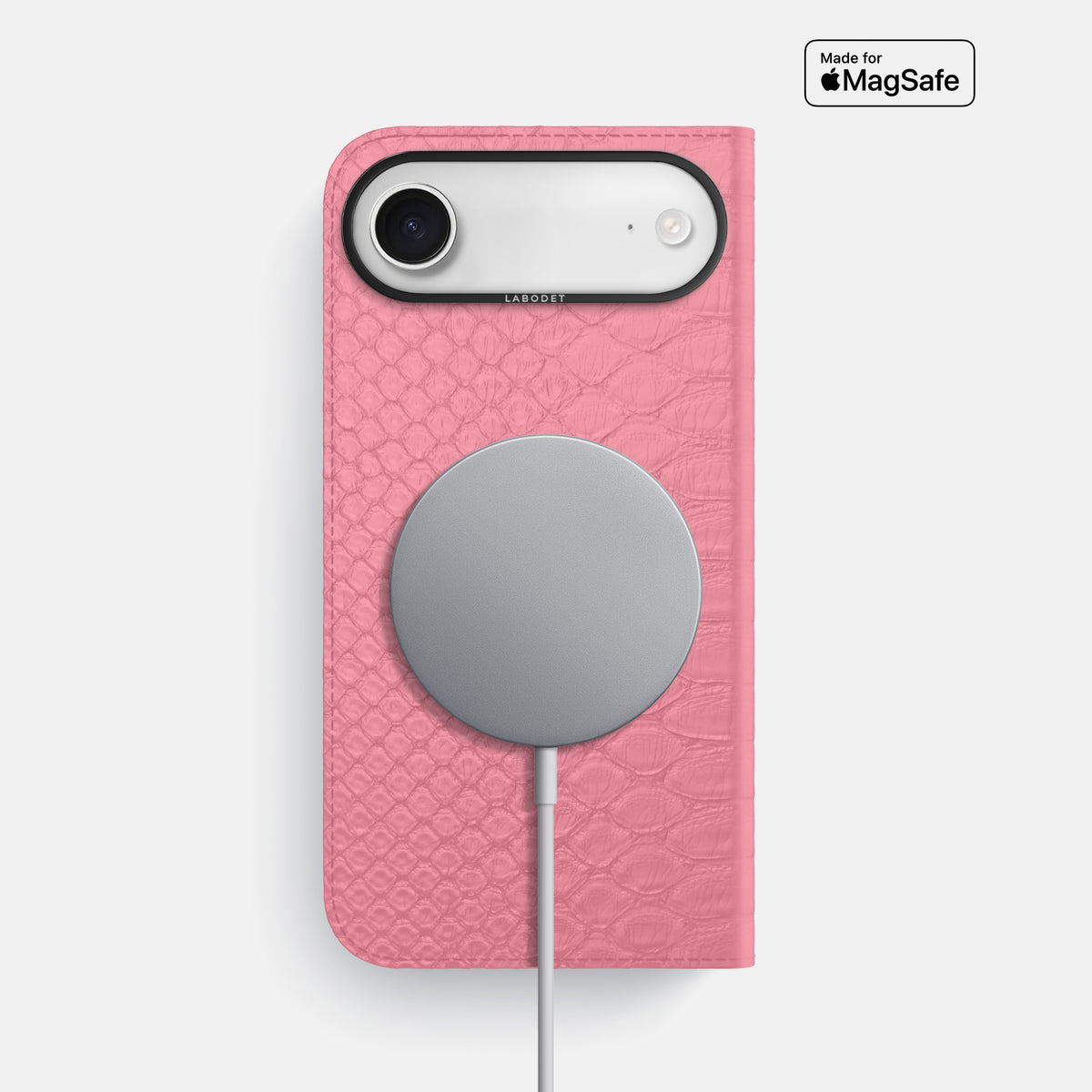Folio Case For iPhone 17 Air In Python -3 | Pink-Black