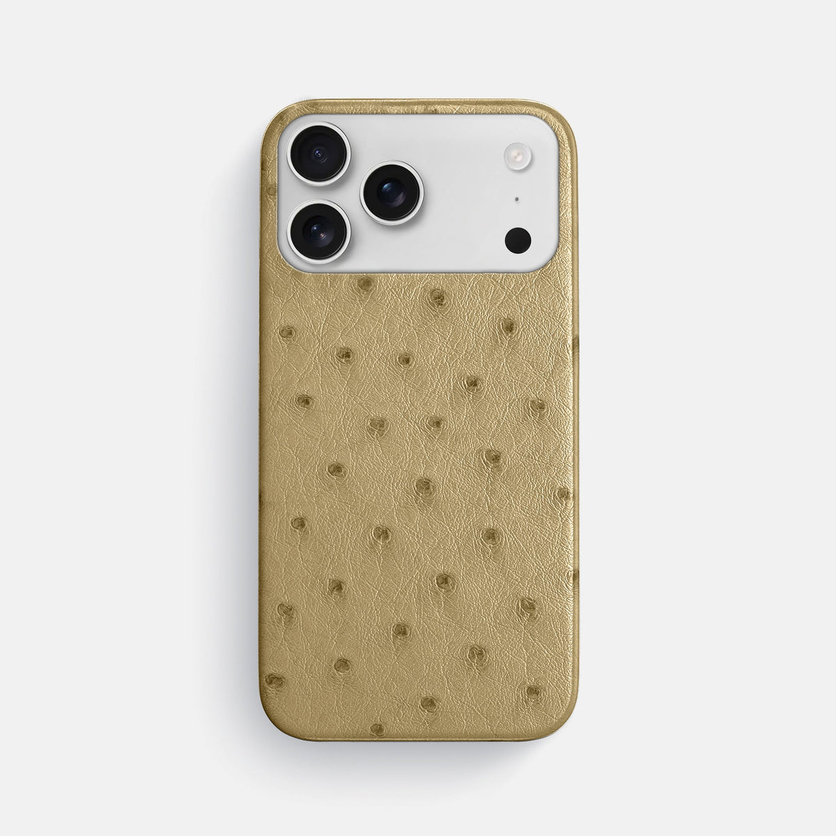 Slim Case For iPhone 18 Pro Max In Ostrich -1 | Desert-Sand