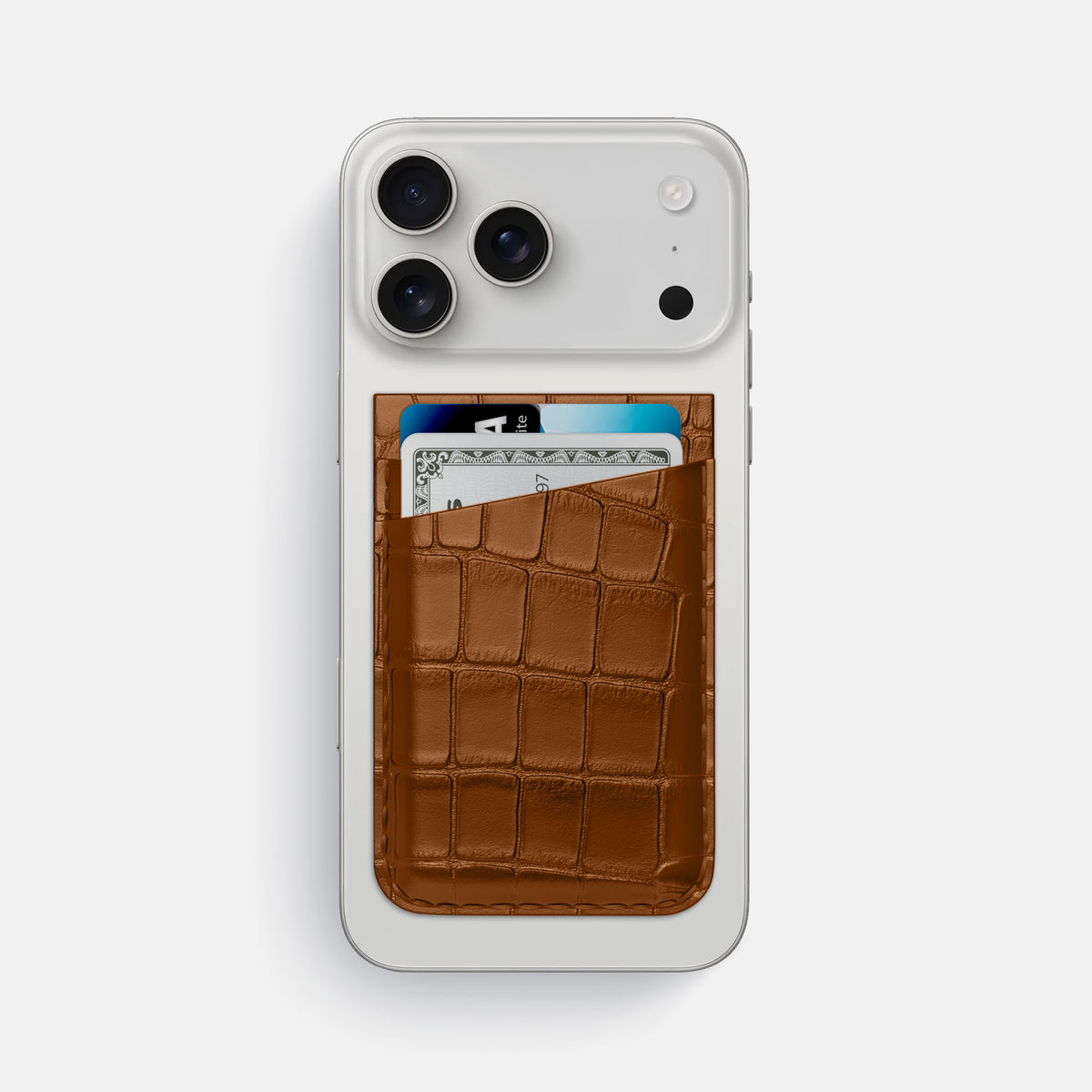 MagSafe Wallet For iPhone 17 Pro Max In Alligator -1 | Honey