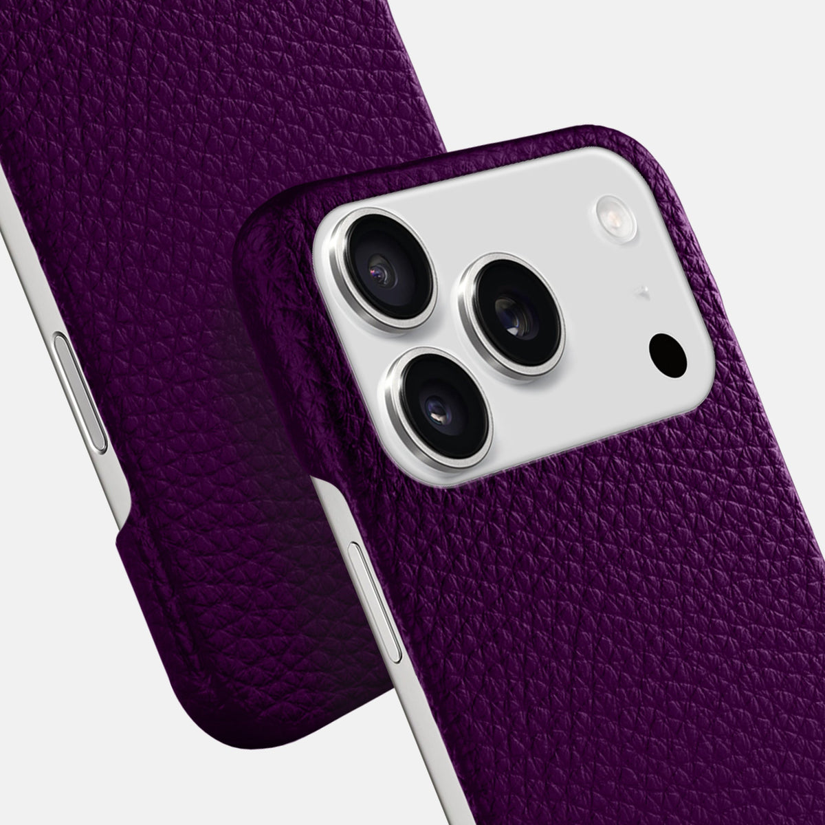 Slim Case For iPhone 18 Pro In Calf -6 | Violet